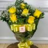 Buquê de 6 Rosas Amarelas