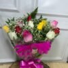 Buquê de 12 Rosas Coloridas