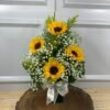 Arranjo Clássico de 4 Girassóis