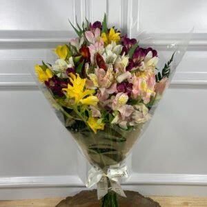 Buquê de 20 Astromélias Coloridas