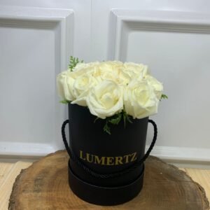 Box de 18 Rosas Brancas