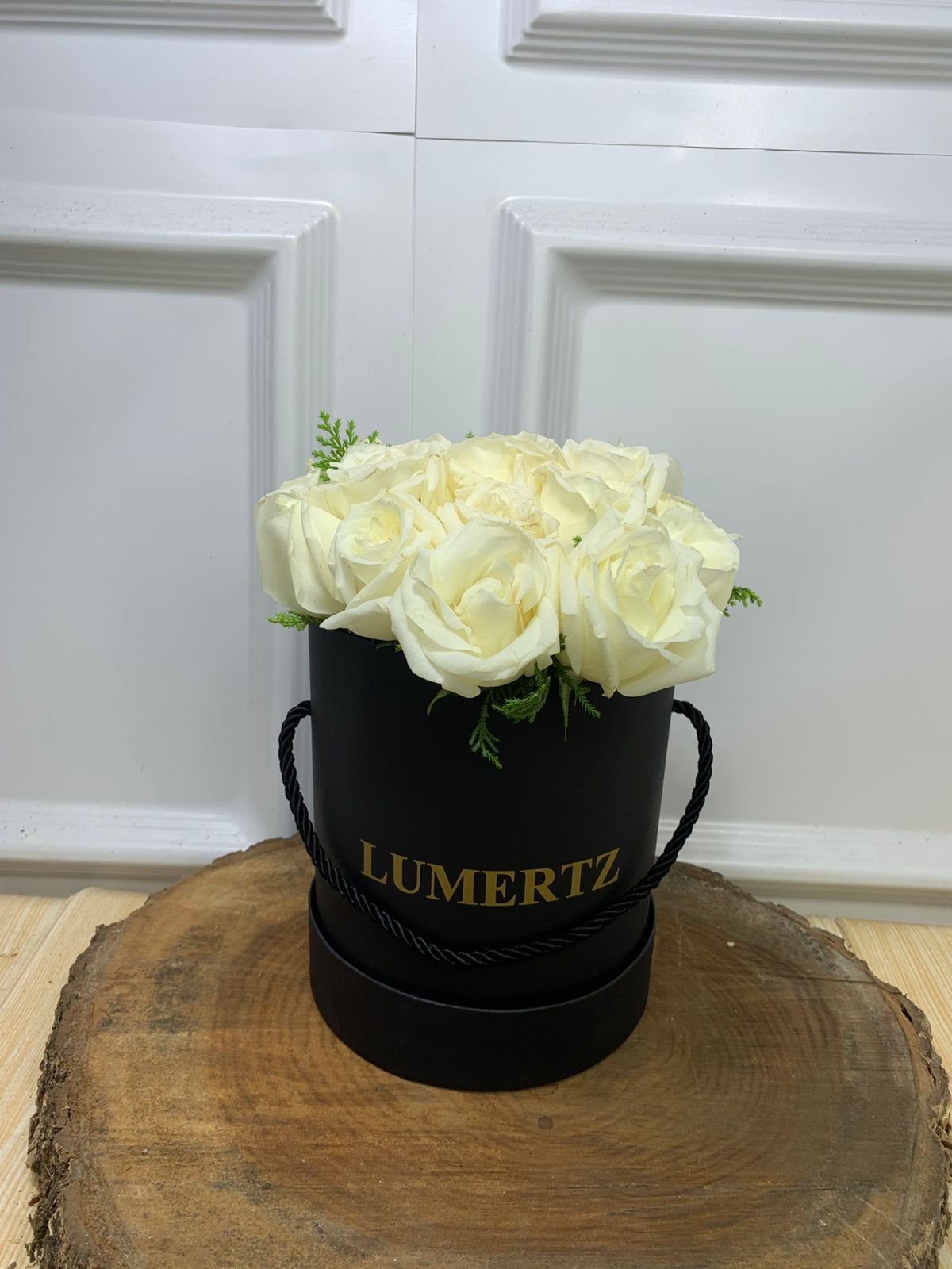 Box de 18 Rosas Brancas