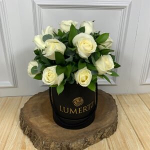 Box de 18 Rosas Brancas
