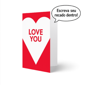 Cartão de Amor - Dia Dos Namorados