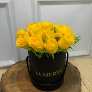 Box de 18 Rosas Amarelas