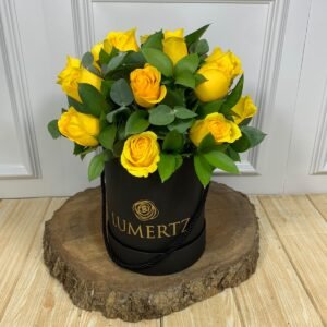 Box de 18 Rosas Amarelas