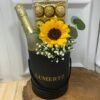 Box Redonda de Girassol, Ferrero Rocher 12, Freixenet 200ml