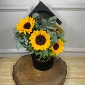 Box Formatura - Girassóis e Ferrero Rocher 8