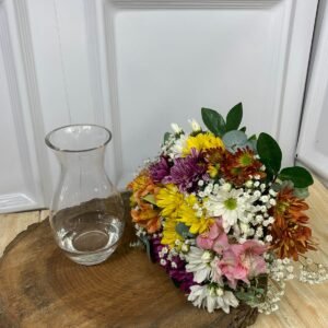 Buquê de Noiva - Flores do Campo Pequeno - Não Acompanha Vaso de Vidro - Imagem 3