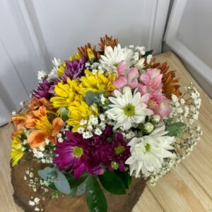 Alternative view of Buquê de Noiva - Flores do Campo Pequeno - Não Acompanha Vaso de Vidro