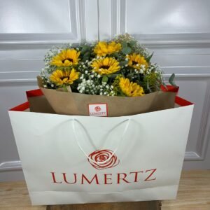 Alternative view of Buquê Na Sacola - 6 Girassóis