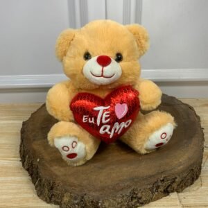 Urso Médio 22cm (Entregue Somente Mediante de Compra de Flor Junto)