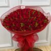 Buquê de 100 Rosas Vermelhas
