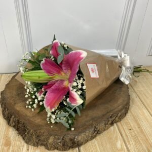 Buquê de 1 Galho de Lírio Rosa